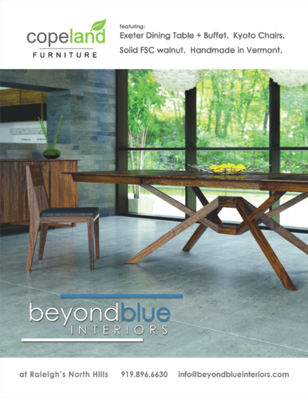 BeyondBlue Home Design & Decor Full Page Ad - April + May 2017