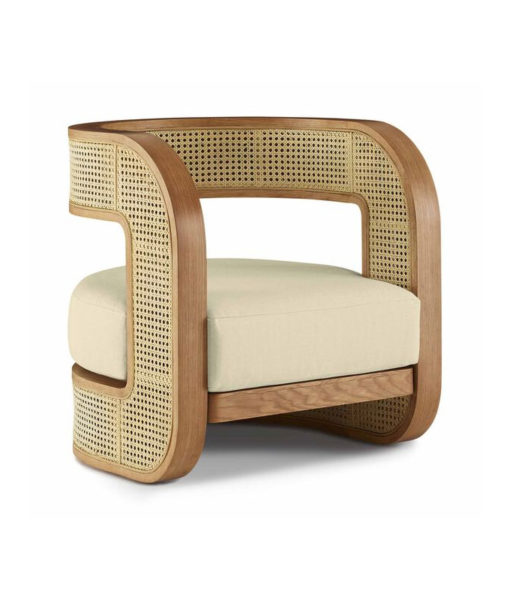 Mitchell Gold + Bob Williams Kirby caned chair